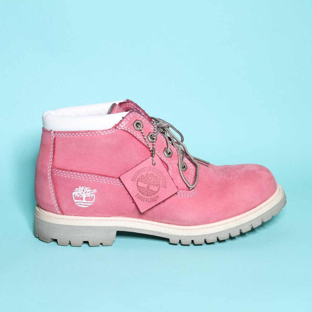 Timberland Boots 7 Pink "90's" Style